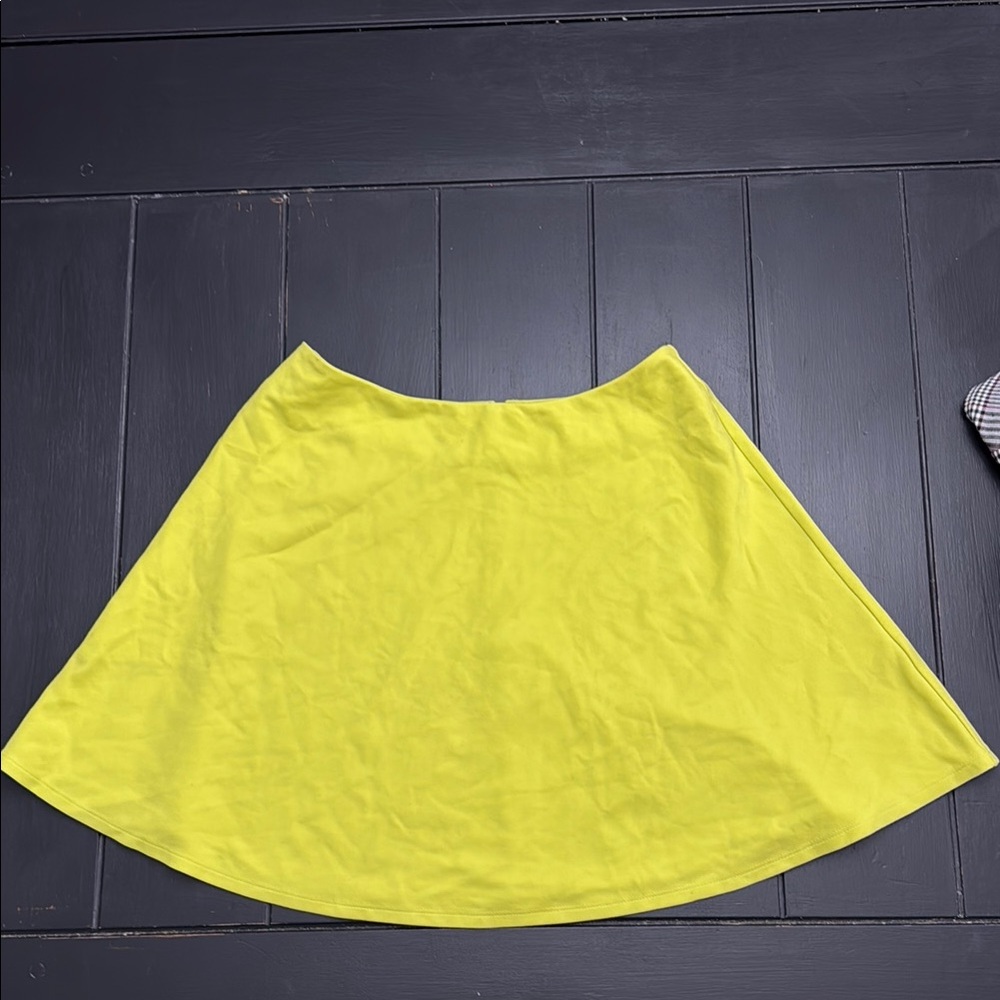 Lovers + Friends Lemon A-Line Mini Skirt Resort Wear
